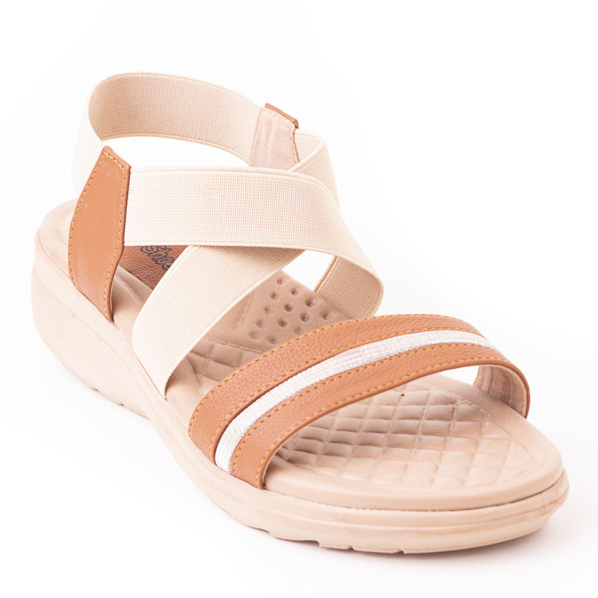 PRICE SHOES - Price Shoes Sandalia Confort Mujer 182NV366MIEL