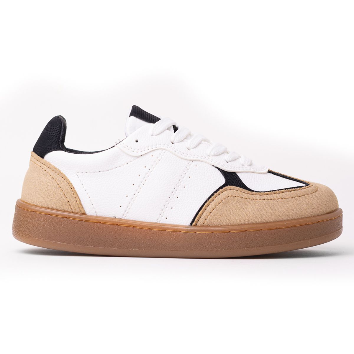 PRICE SHOES - Price Shoes Tenis Moda Mujer 4222509TALCO