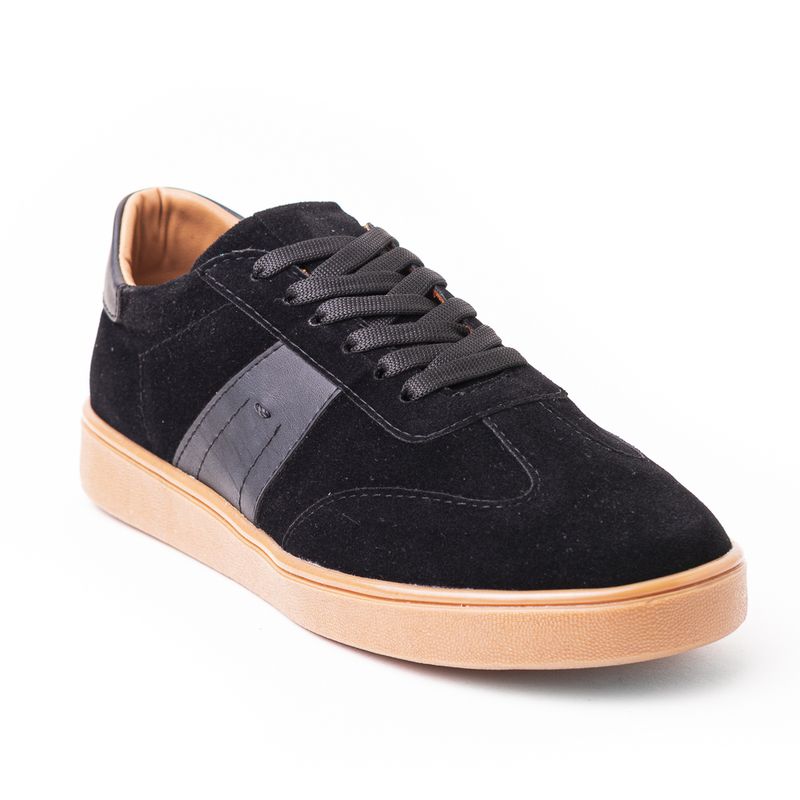 SKY WALK - Sky Walk Tenis Casual Hombre 663103A25-3NEGRO