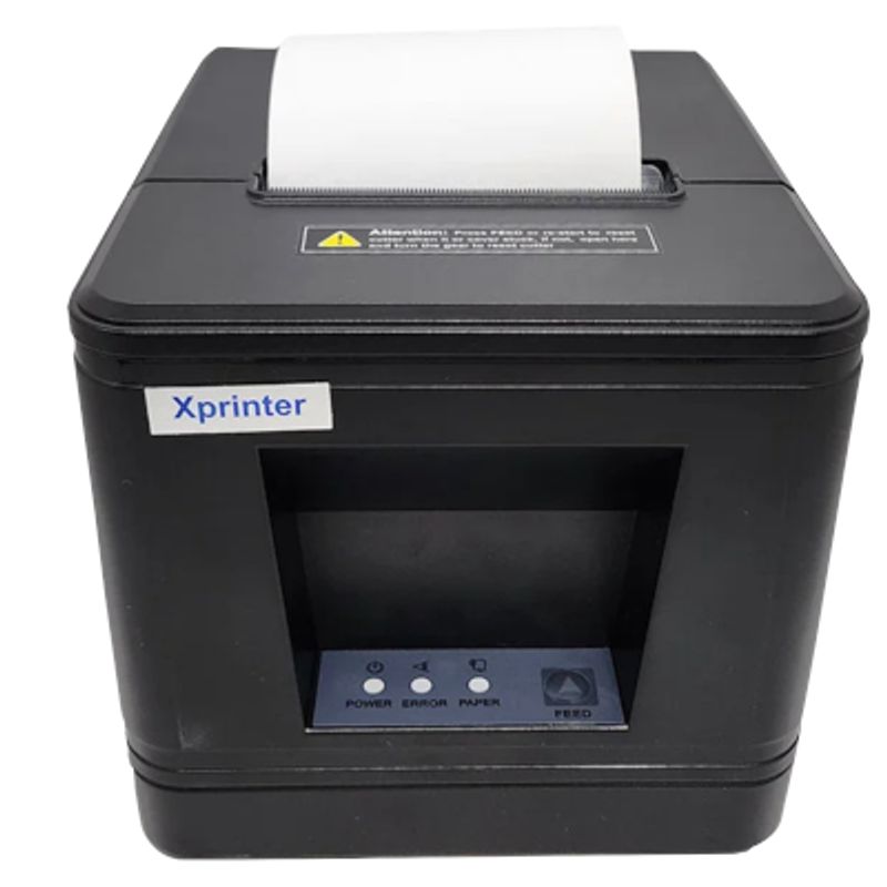 XPRINTER - Impresora Térmica Xprinter H200N 80mm USB + Plug Velocidad 200mms