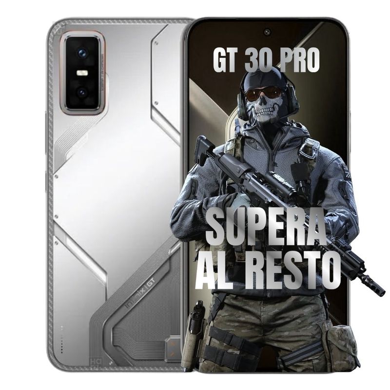 INFINIX - Celular INFINIX GT 30 Pro 256GB/12GB RAM - Plateado