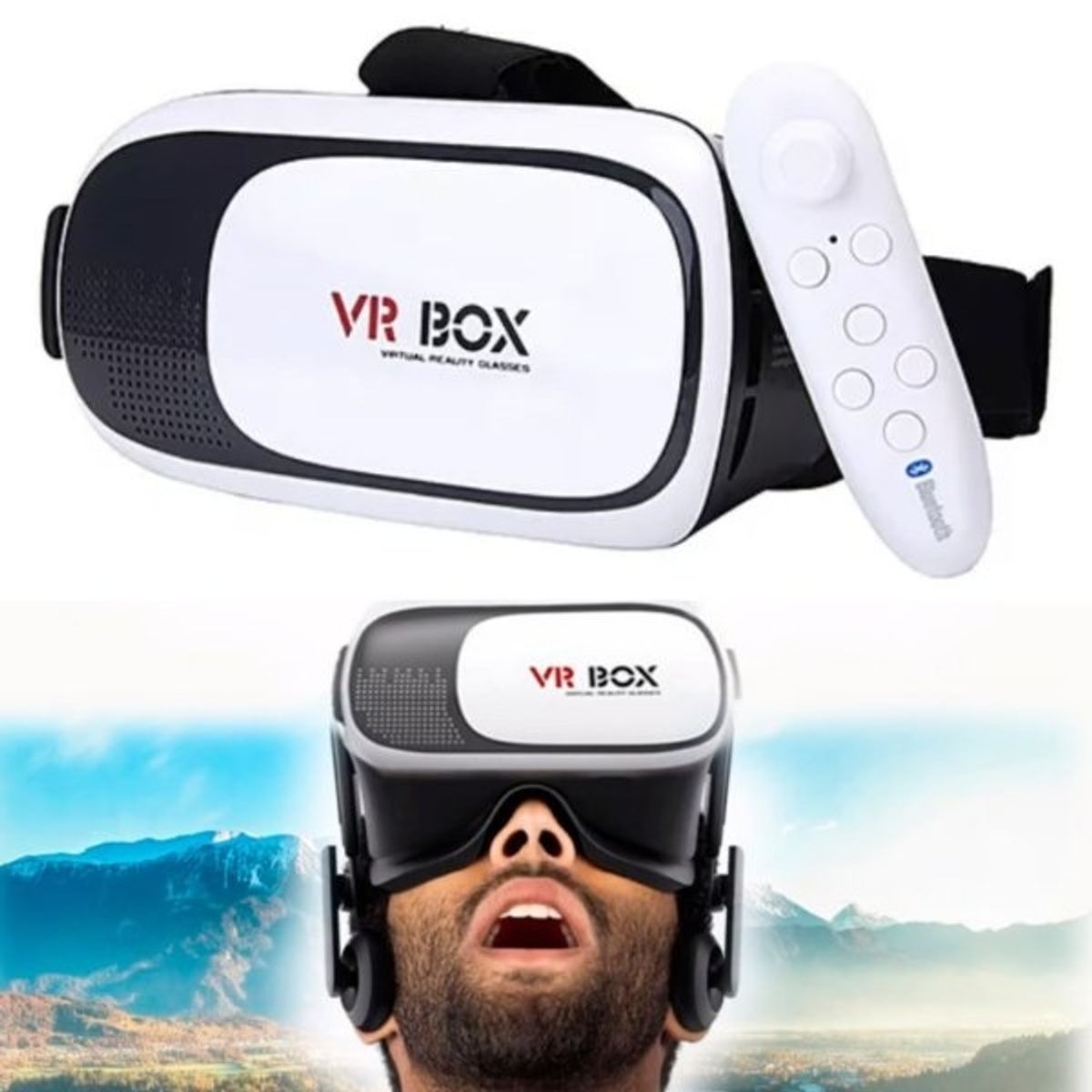 GENERICO - Gafas de Realidad Virtual VR BOX