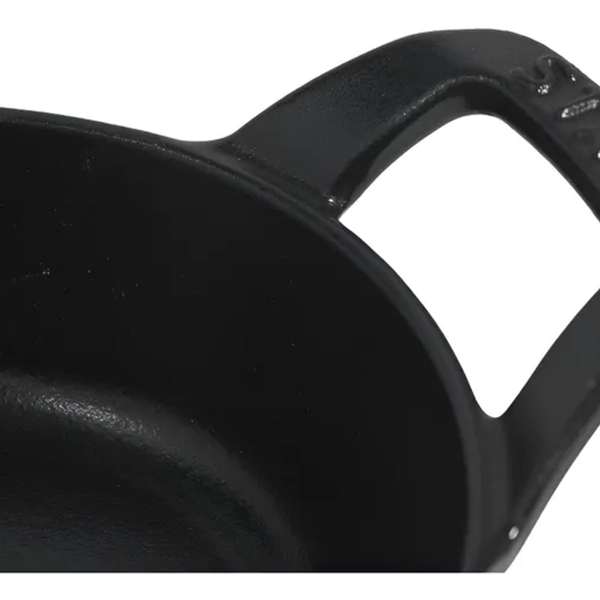 STAUB - Plato ovalado de hierro fundido color negro mate 29 cm - Staub