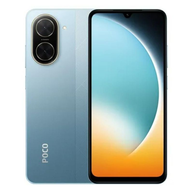 XIAOMI - Celular POCO C71 Blue 4GB 128GB Dual SIM Android 15