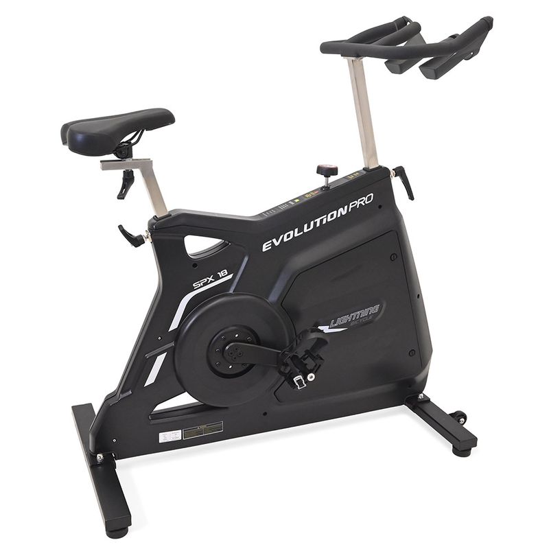 EVOLUTION FITNESS - Bicicleta Spinning EVOLUTION Spx18 Negro