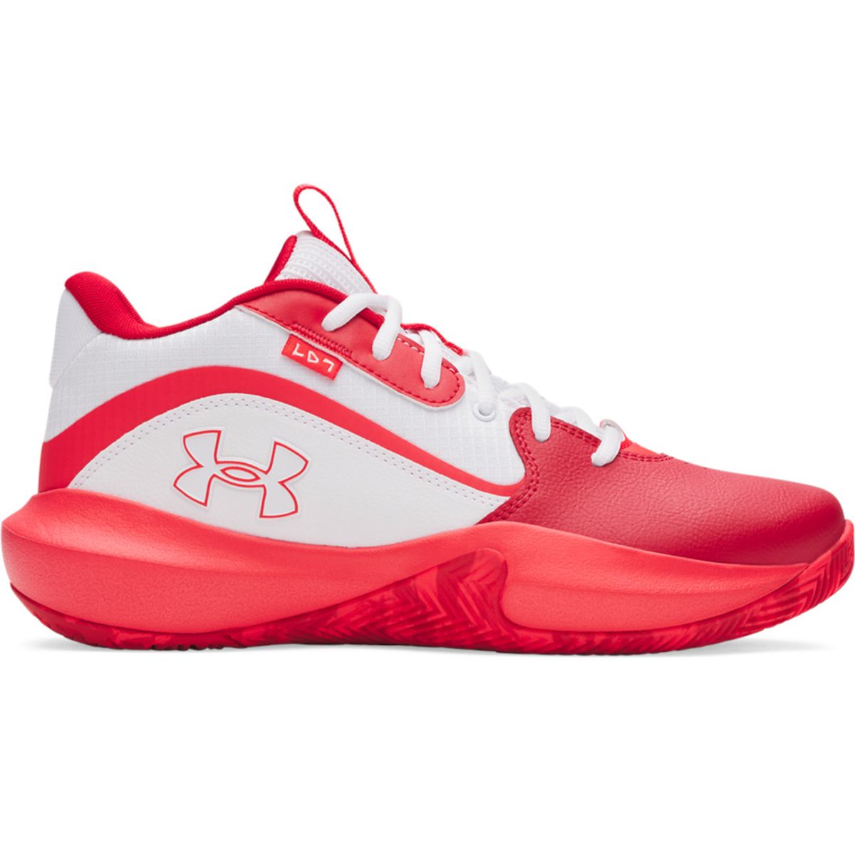 UNDER ARMOUR - Tenis Basketball Hombre Under Armour LOCKDOWN 7 Blanco UNDER ARMOUR