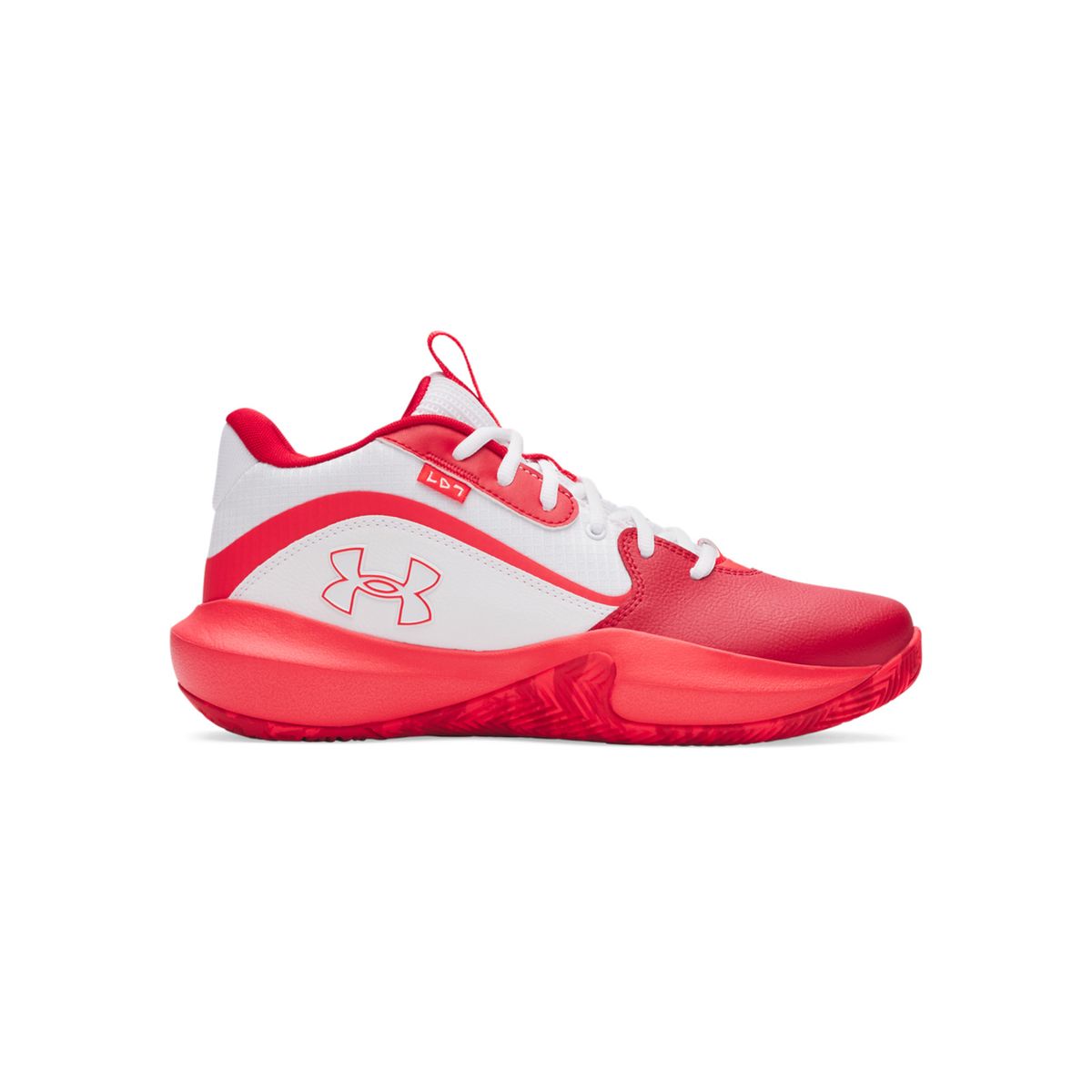 UNDER ARMOUR - Tenis Basketball Hombre Under Armour LOCKDOWN 7 Blanco UNDER ARMOUR