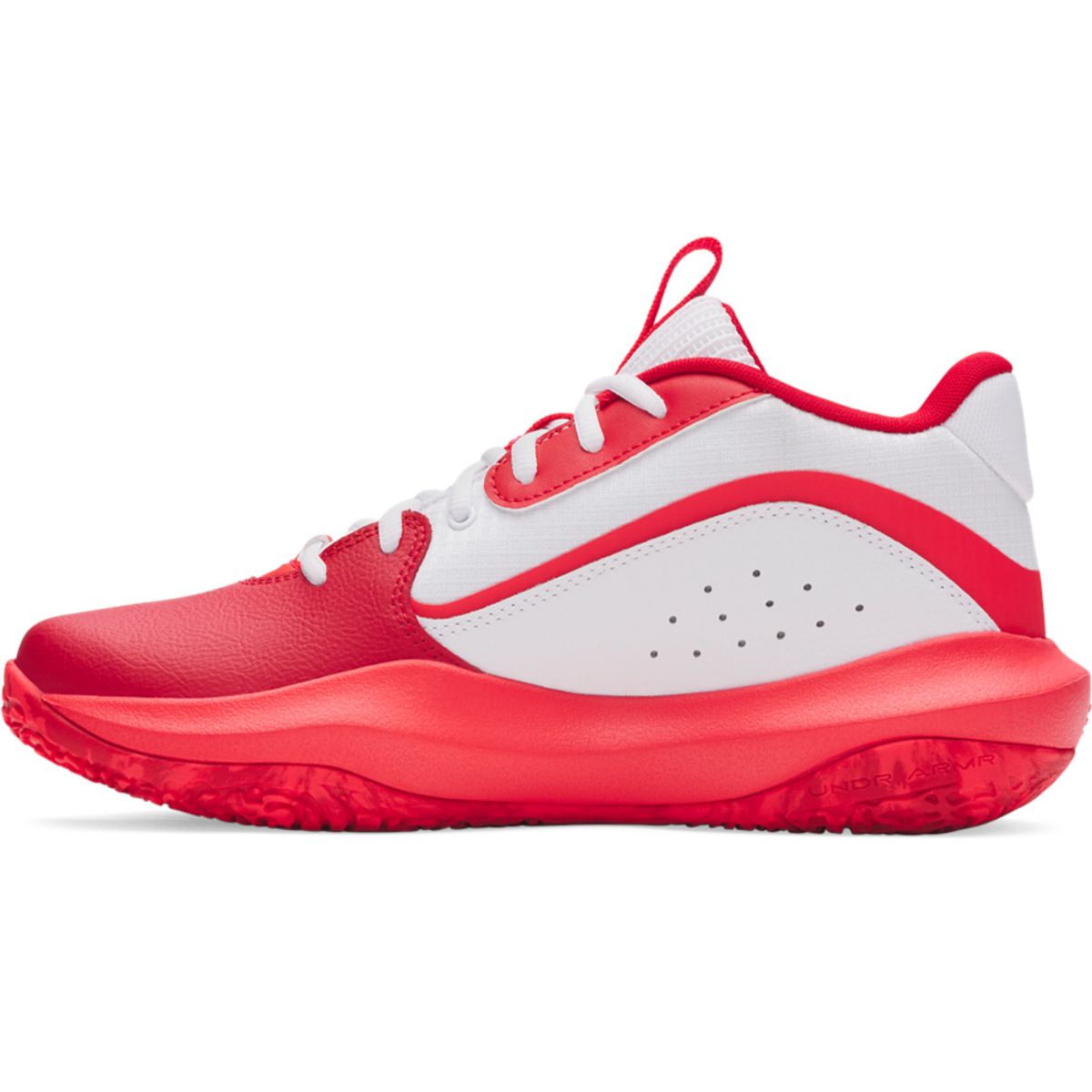 UNDER ARMOUR - Tenis Basketball Hombre Under Armour LOCKDOWN 7 Blanco UNDER ARMOUR