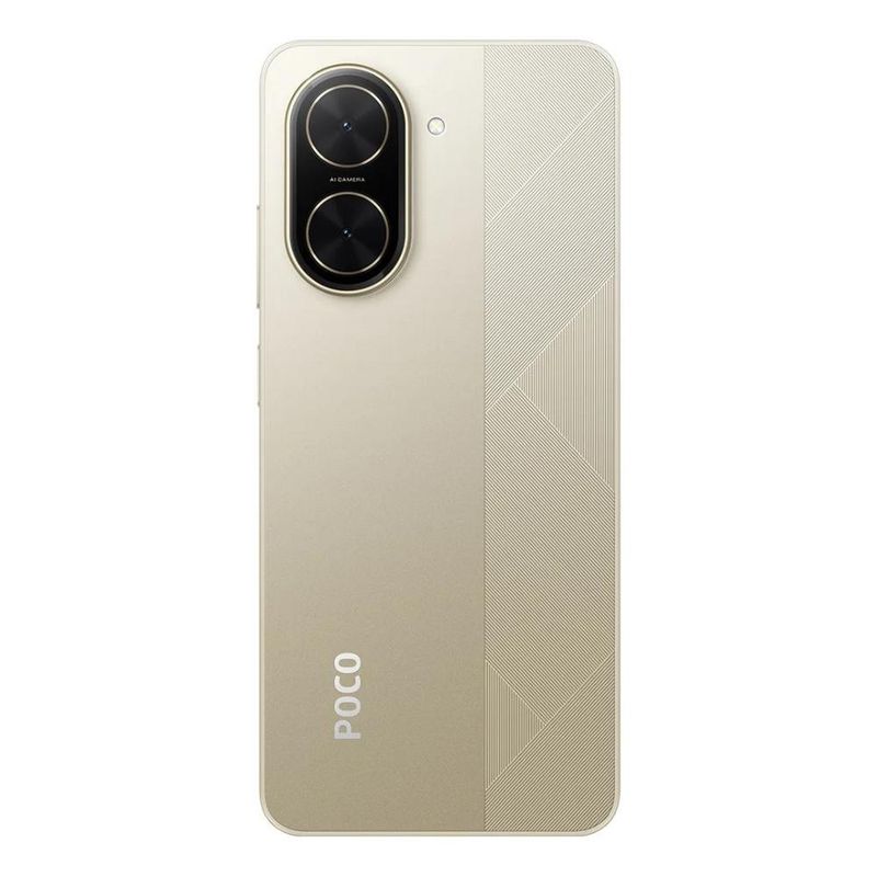 XIAOMI - Celular POCO C71 Gold 4GB 128GB Dual SIM Android 15