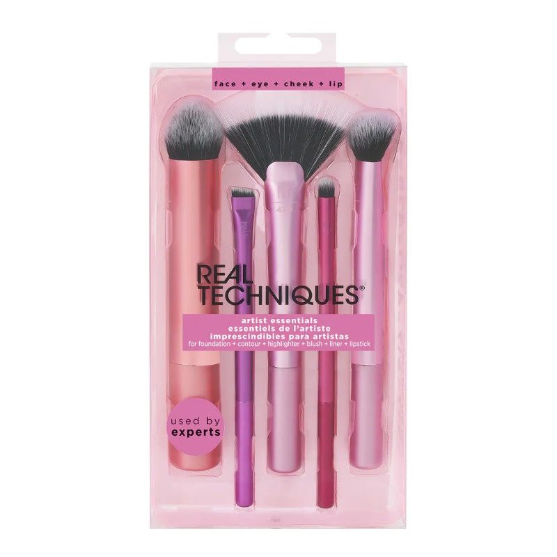 GENERICO - Juego de Pinceles de Maquillaje Esenciales Real Techniques