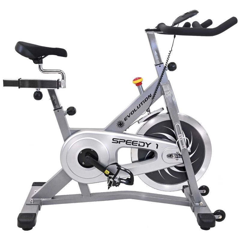 EVOLUTION FITNESS - Bicicleta de spinning EVOLUTION Speedy 1 Gris