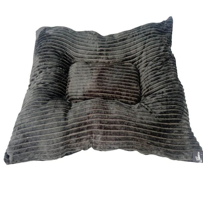 GENERICO - Cama Hueso para Perro Grande Talla L  Color Gris
