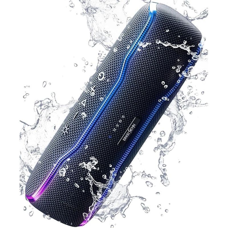 GENERICO - Parlante Bluetooth 25w Con 24 Horas De Reproducción E Ipx7 Negro