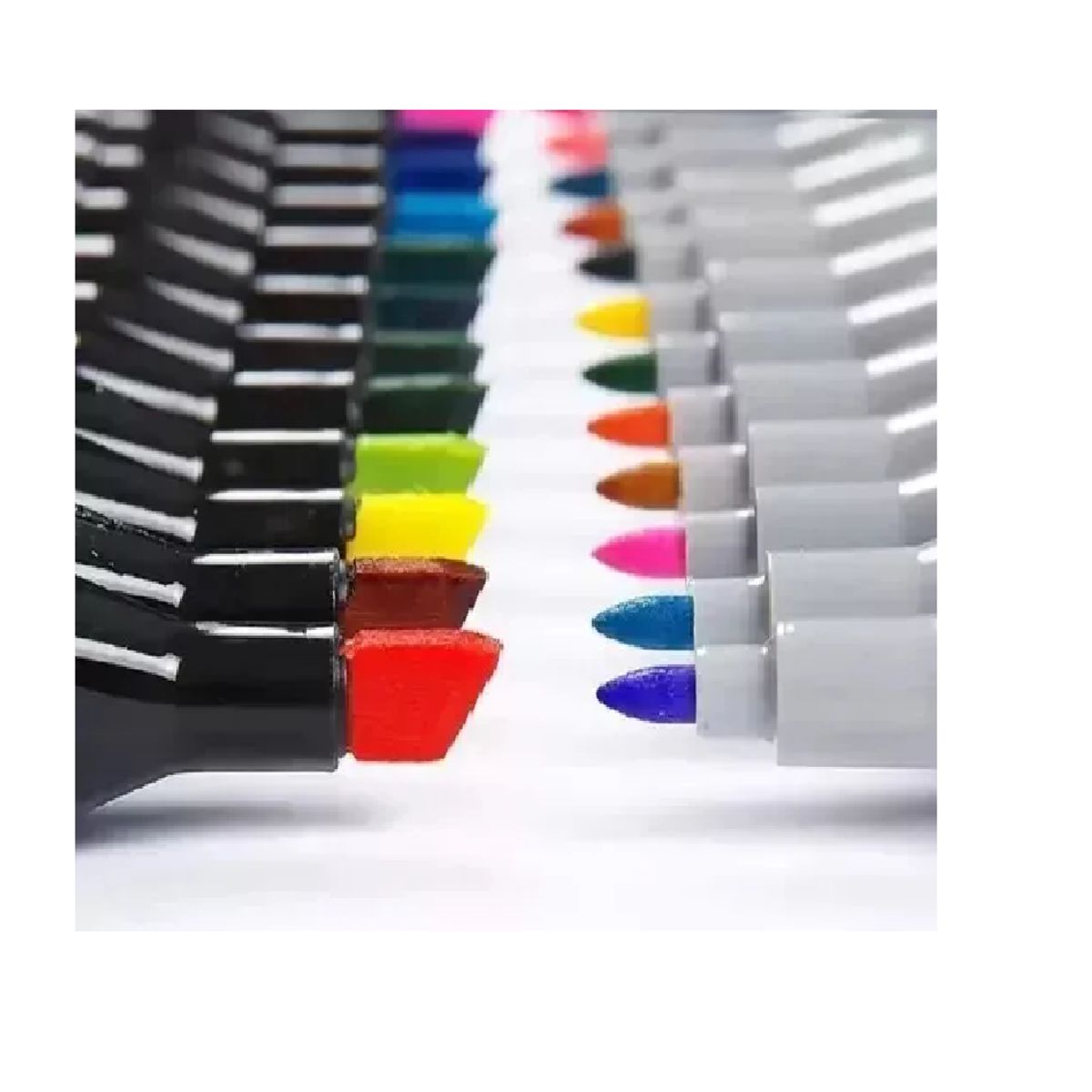 SKY - Marcadores A Base De Alcohol De Doble Punta 80 Colores