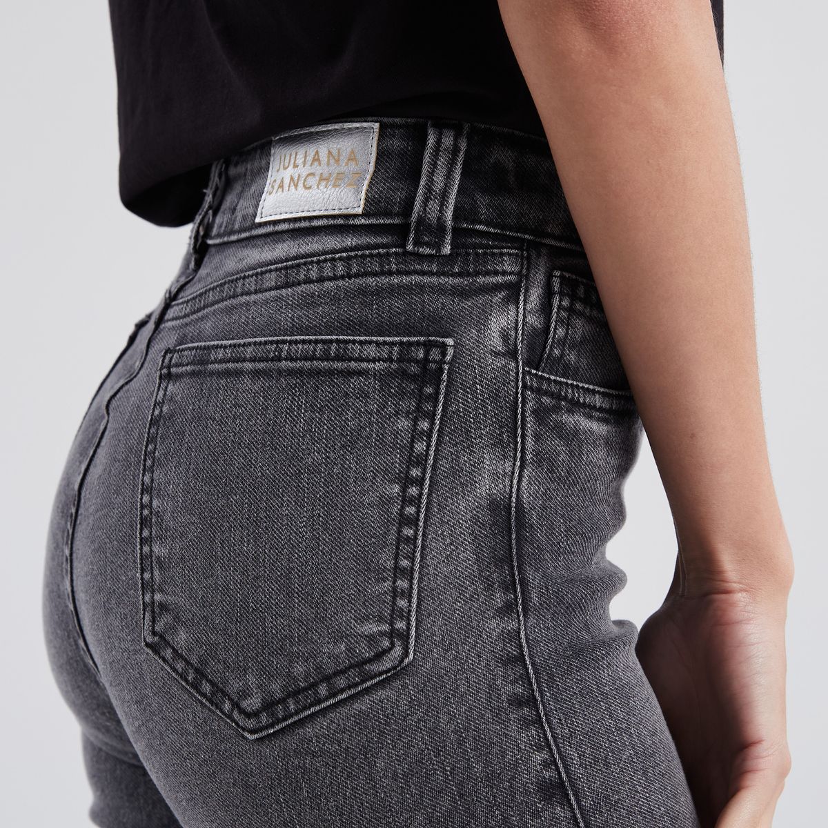 JULIANA SANCHEZ - Jean Jeans - Gris JULIANA SANCHEZ