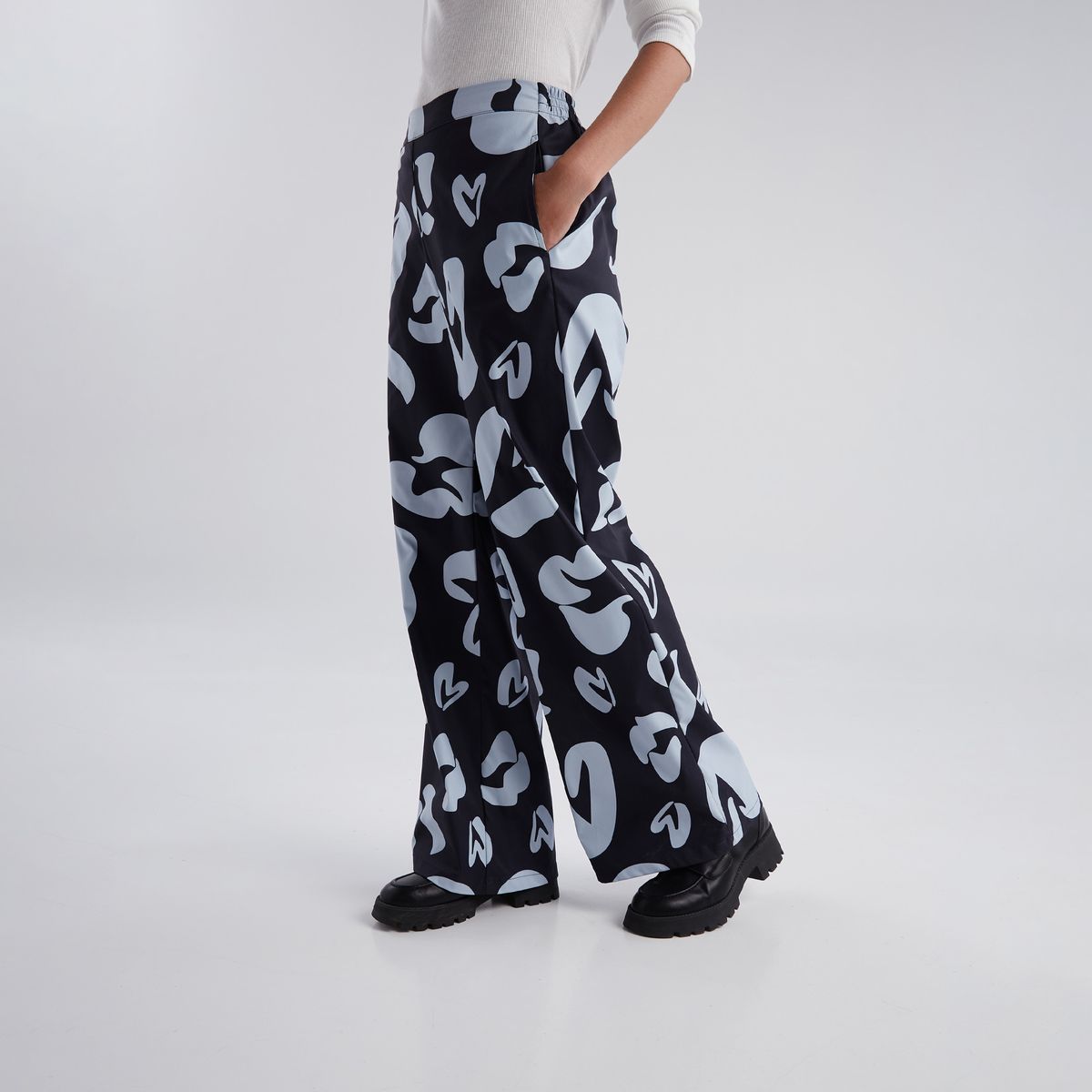 JULIANA SANCHEZ - Pantalón Soy libre - Azul