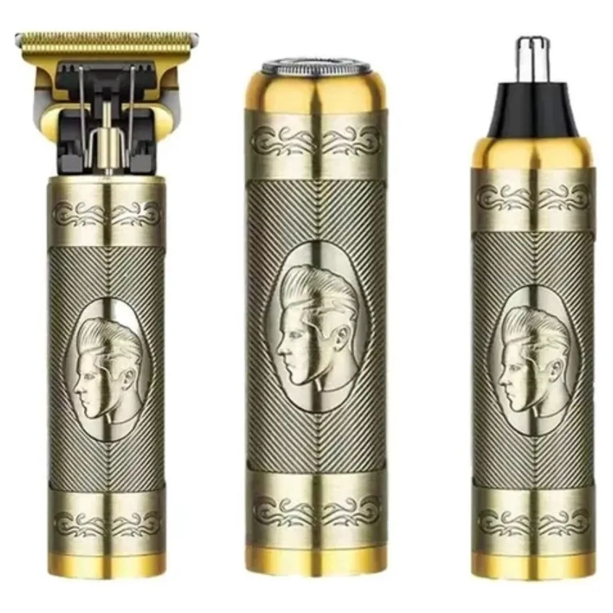 GENERICO - Máquina Patillera Cortadora Profesional Recargable 3 En 1