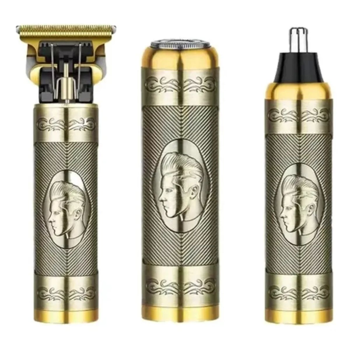 GENERICO - Máquina Patillera Cortadora Profesional Recargable 3 En 1