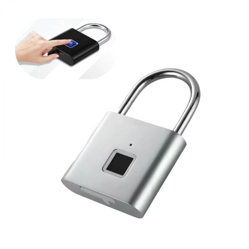 GENERICO - Candado De Seguridad Detector De Huella Digital Waterproof