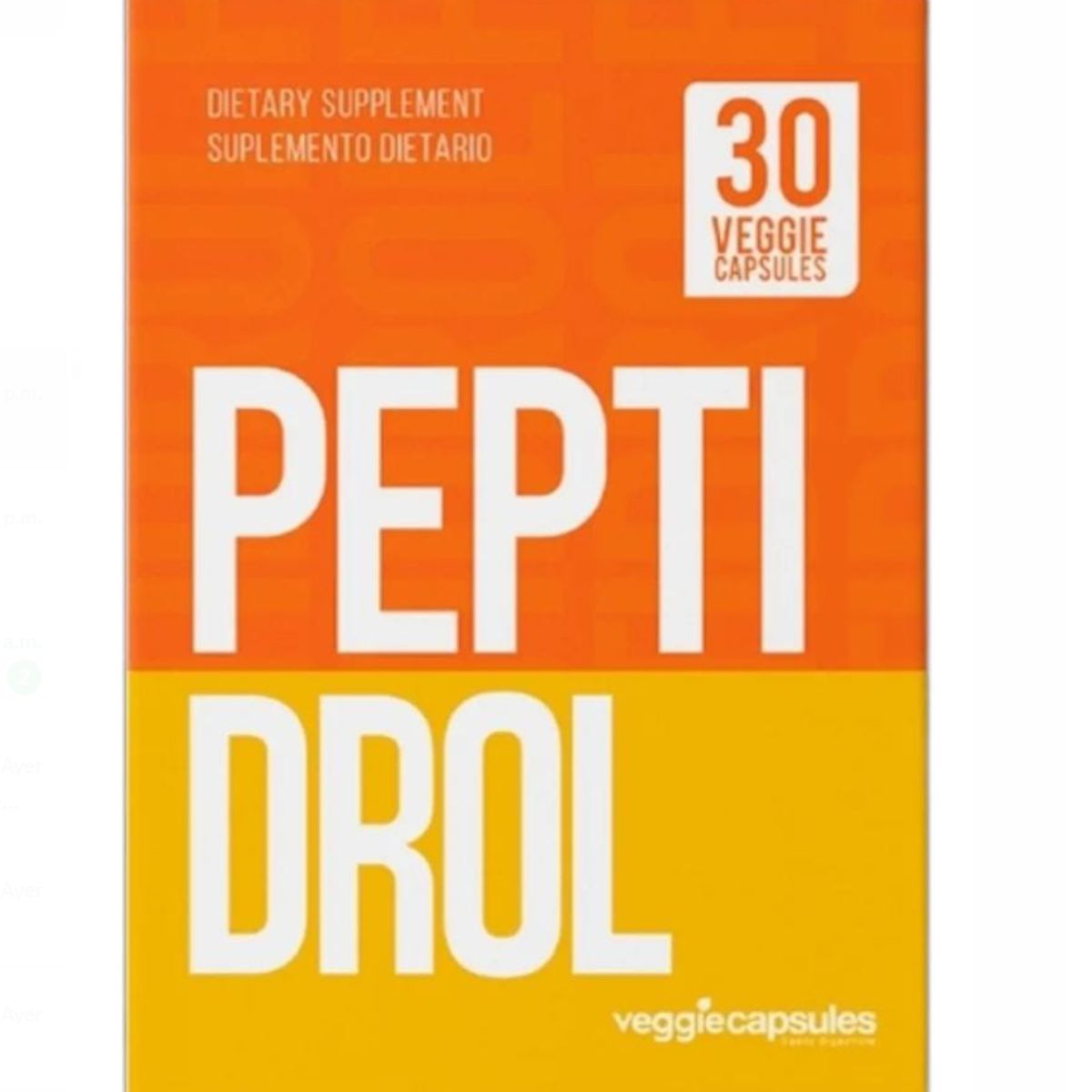 HEALTHY AMERICA - PEPTIDROL SUPLEMENTO X 30 CAPSULAS