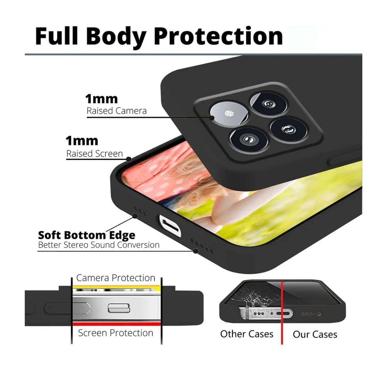 GENERICO - ESTUCHE SILICONE CASE PARA INFINIX HOT 50 PRO PLUS