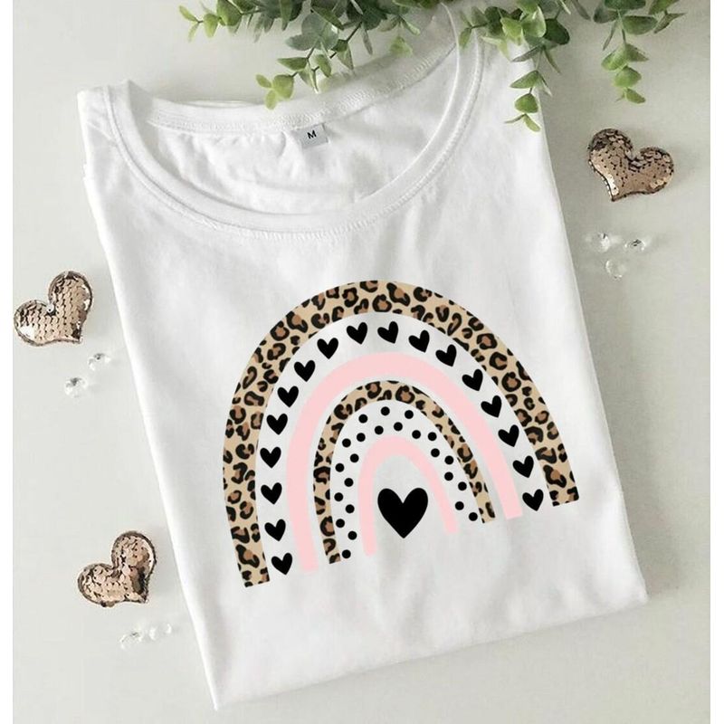 ISMI - Camiseta Animal Print Mujer Manga Corta Ismi