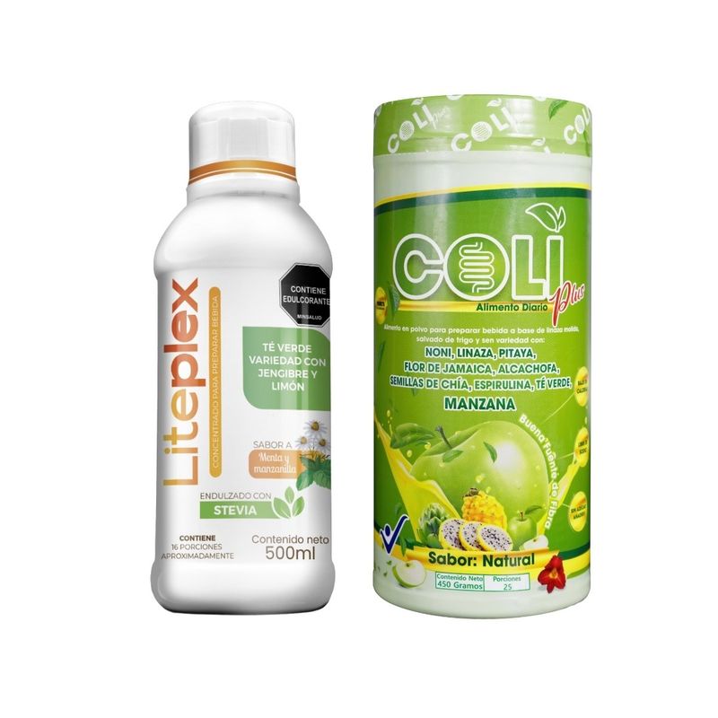 UNMERCO - Combo Coli Plus + Liteplex  Bienestar Digestivo & Alivio Gástrico