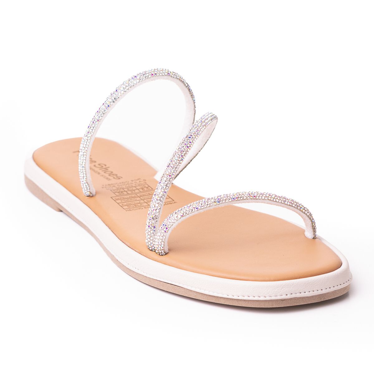 PRICE SHOES - Priceshoes Sandalias Planas para mujer 902H-05GRIS