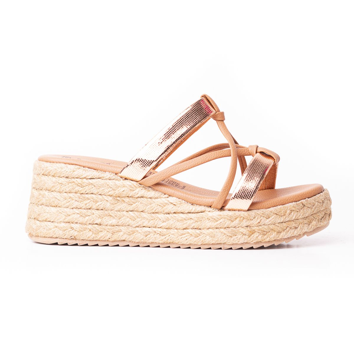 PRICE SHOES - Priceshoes Plataformas en yute Para Mujer 382036AMARETTO