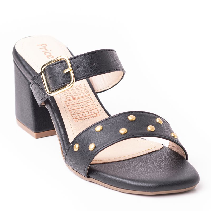 PRICE SHOES - Price Shoes Tacones Moda Mujeres 952A-12NEGRO