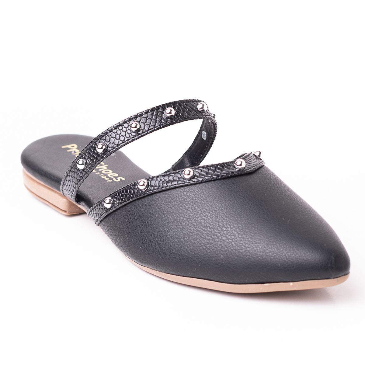PRICE SHOES - Price shoes baleta zueco de moda para mujer 6022428NEGRO