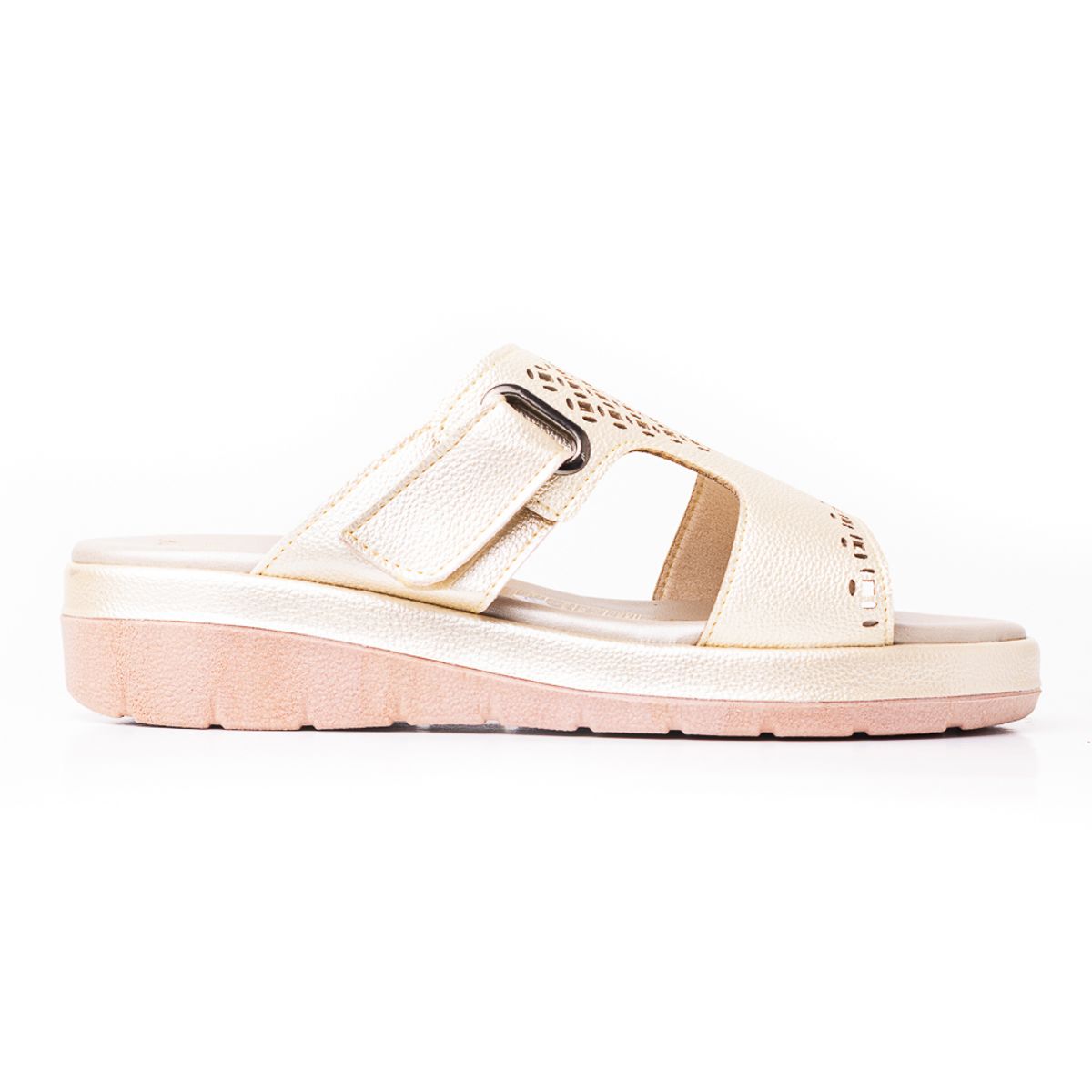 PRICE SHOES - Price shoes sandalia confort para mujer 6029247CHAMPANA