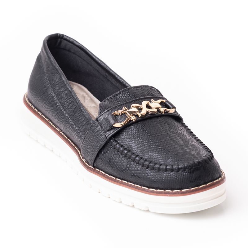 PRICE SHOES - Price shoes Mocasin Casual Mujer 252F06NEGRO