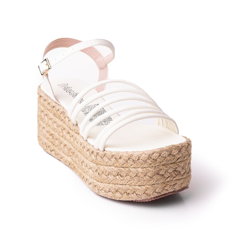 PRICE SHOES - Priceshoes Plataformas en yute Para Mujer 382074TALCO