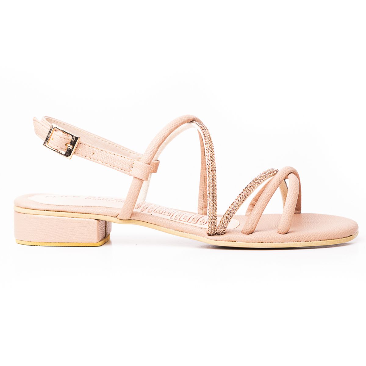 PRICE SHOES - Priceshoes Sandalias Planas para mujer 902M131AMARETTO