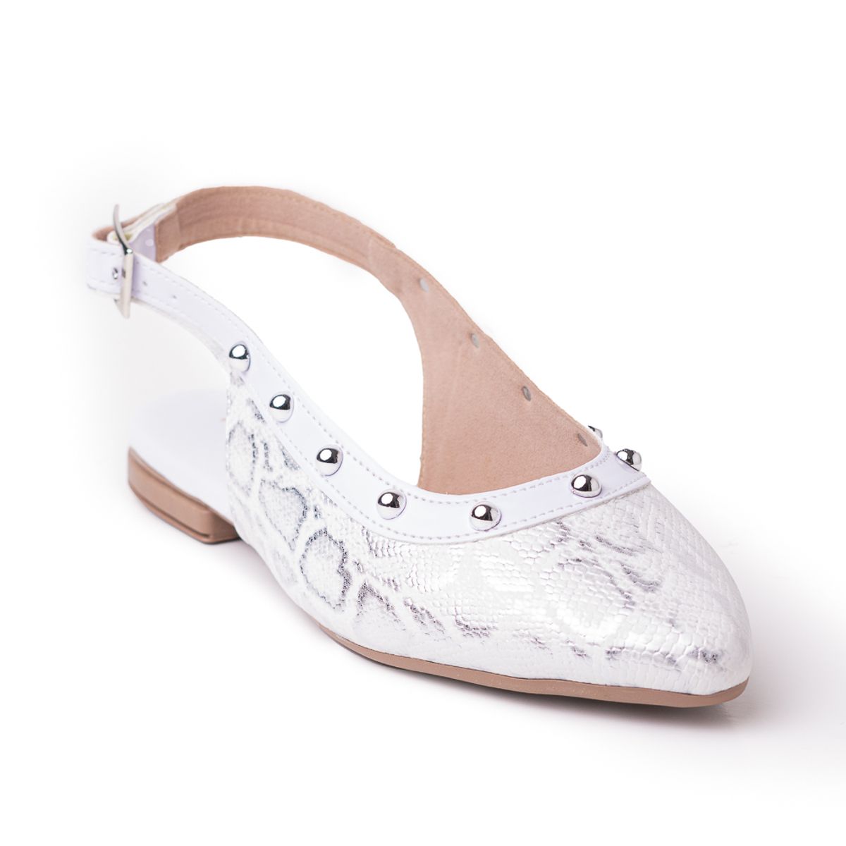 PRICE SHOES - Price shoes baleta de moda para mujer 6022435BLANCO