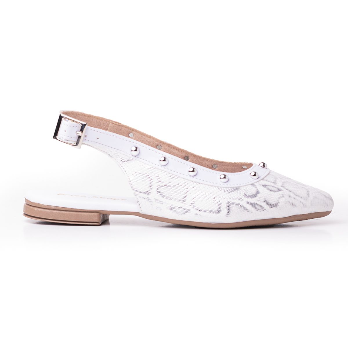 PRICE SHOES - Price shoes baleta de moda para mujer 6022435BLANCO