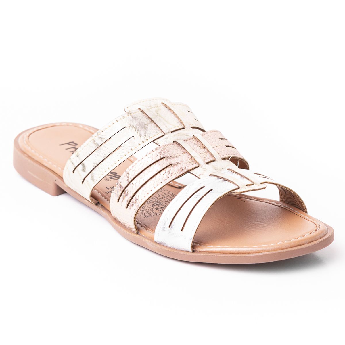 PRICE SHOES - Priceshoes Sandalias Planas para mujer 692V218OROROSA