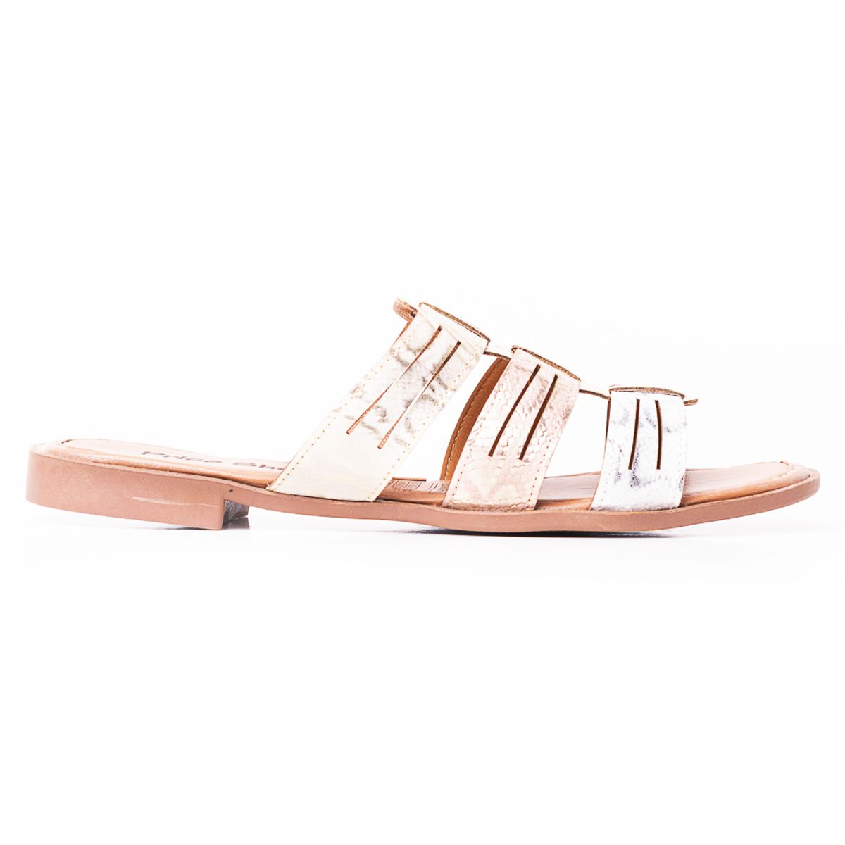 PRICE SHOES - Priceshoes Sandalias Planas para mujer 692V218OROROSA