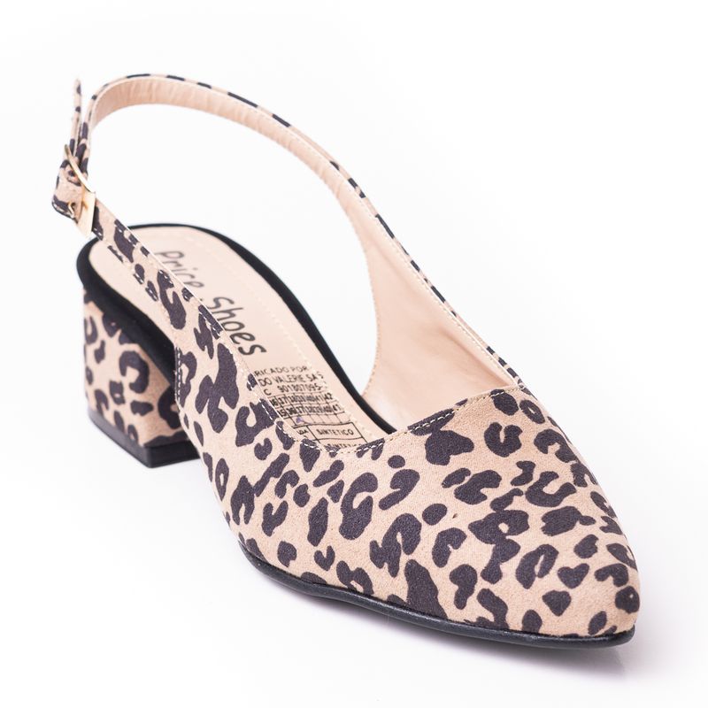 PRICE SHOES - Price Shoes Tacon puntudo bajo para Mujer 9721133APRINT