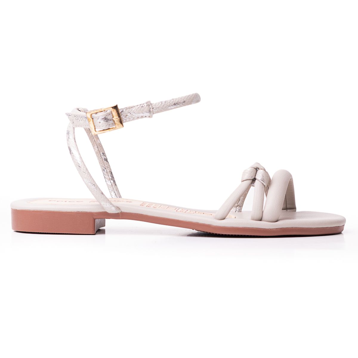 PRICE SHOES - Priceshoes Sandalias Planas para mujer 9021351GRIS