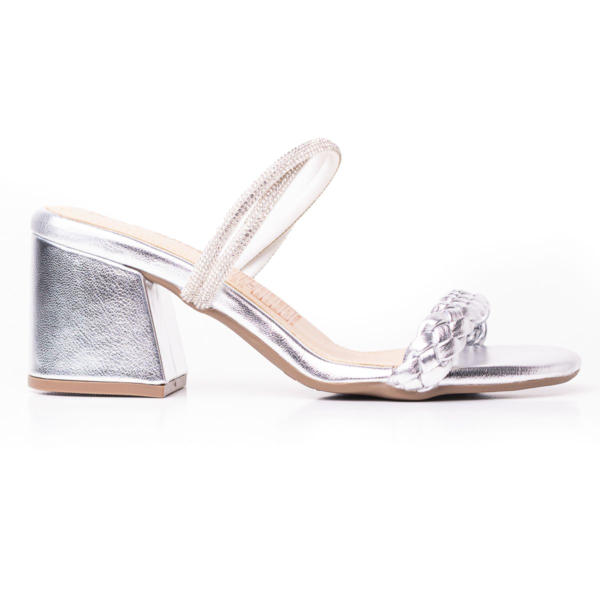 PRICE SHOES - Price Shoes Tacones Moda Mujer 952L-18PLATA