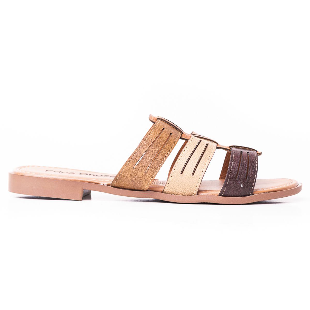 PRICE SHOES - Priceshoes Sandalias Planas para mujer 692V218TIERRA