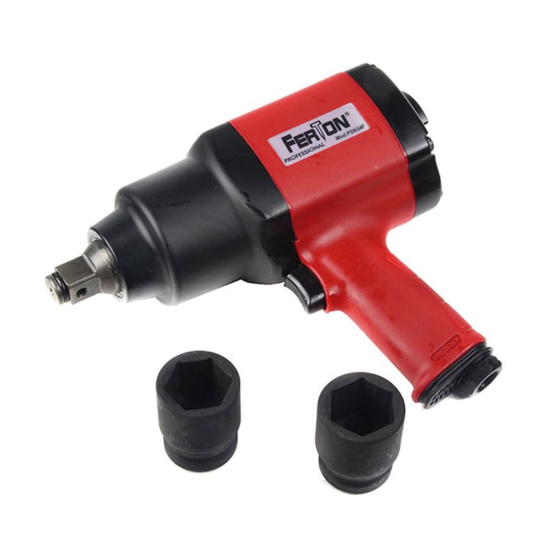 FERTON - Pistola Llave Impacto Neumática 3/4" Ferton 1480 Nm 6.3 Bar