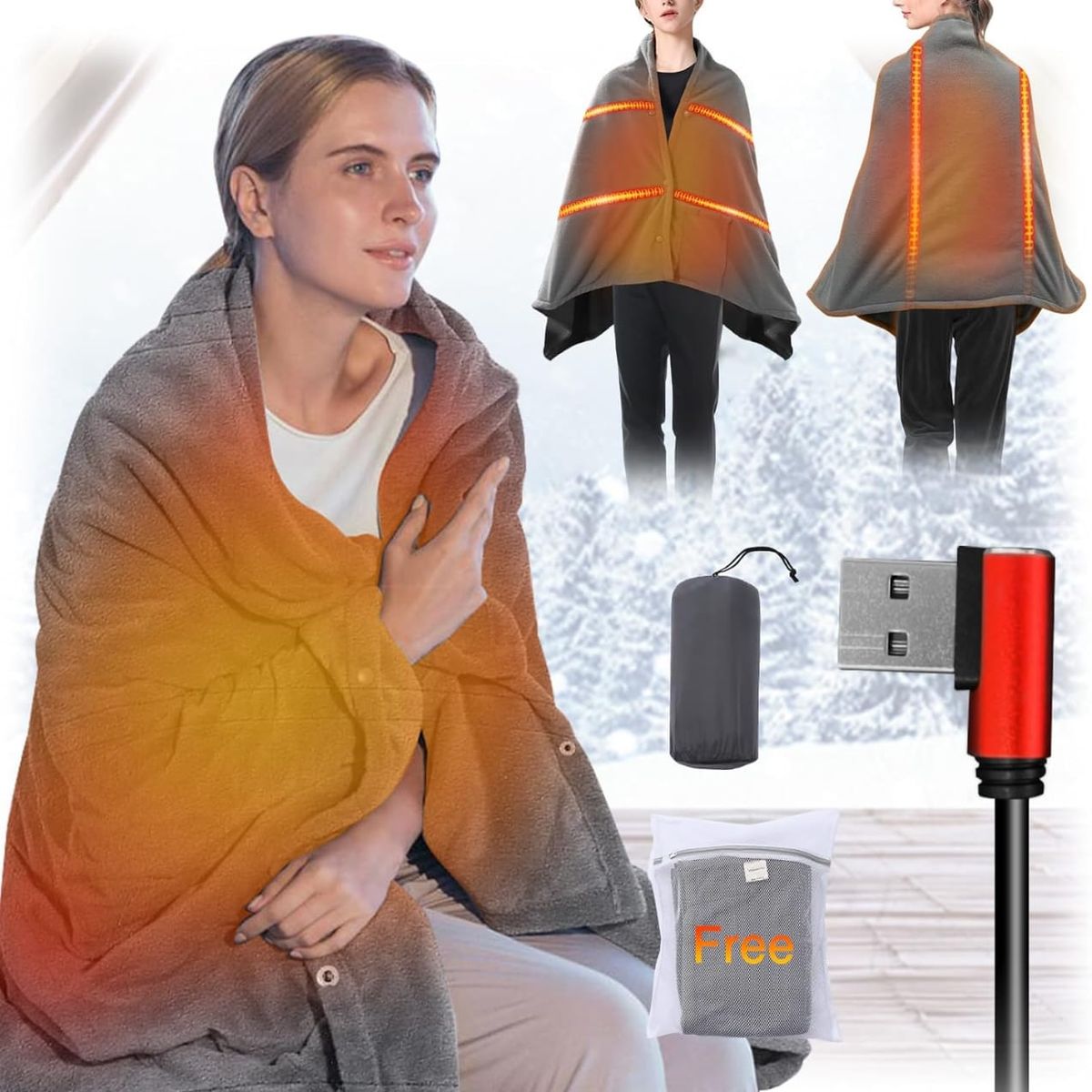 CLEAR - Cobija Eléctrica Térmica 3 Niveles No Generica