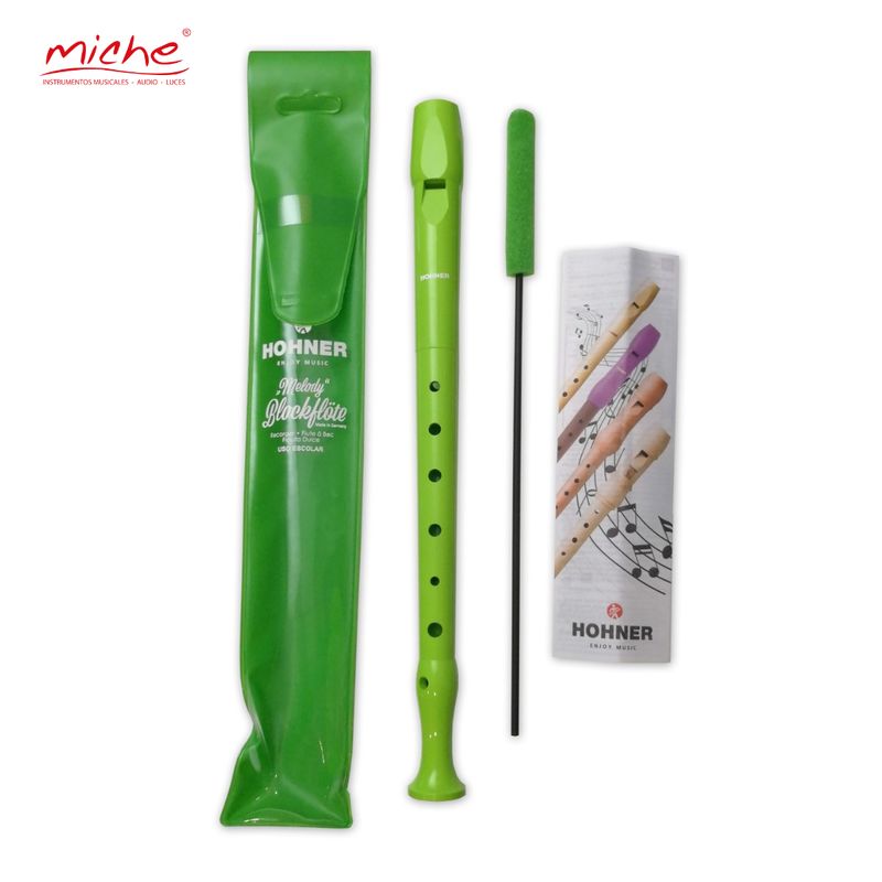 HOHNER - FLAUTA DULCE HOHNER SOPRANO 9508 VERDE