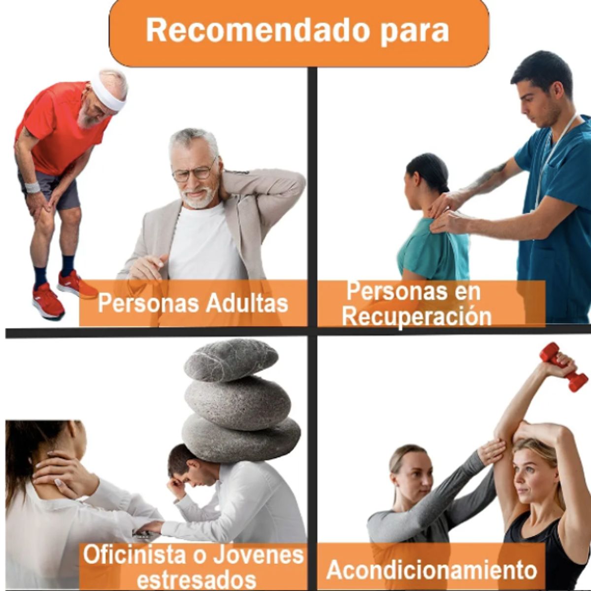 GENERICO - Pistola De Masaje Muscular Para Relajación Y Recuperación Física