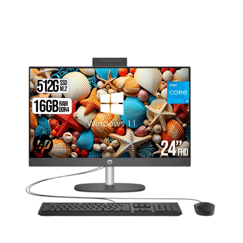 HP - TODO EN UNO HP CORPORATIVO INTEL CORE I5-1334U SSD 512GB RAM 16GB LED 24 W11 PRO