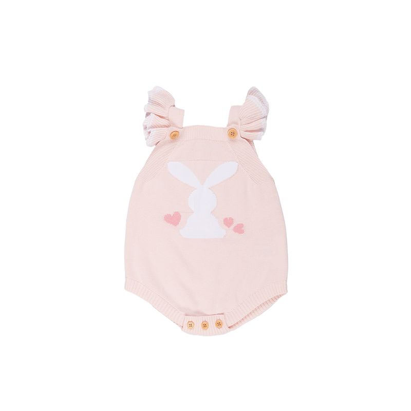 GENERICO - Braga tejida Heart bunny Baby Samuu