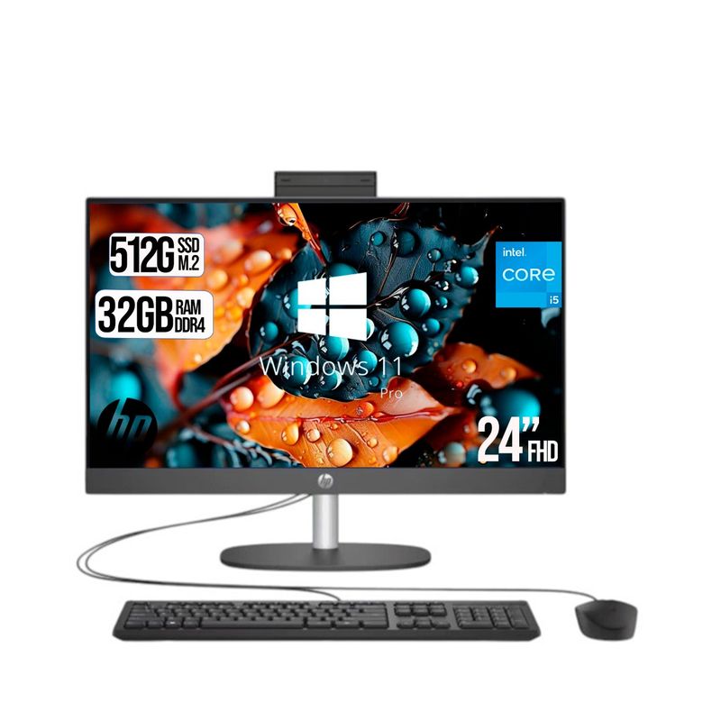 HP - TODO EN UNO HP CORPORATIVO INTEL CORE I5-1334U SSD 512GB RAM 32GB LED 24 W11 PRO
